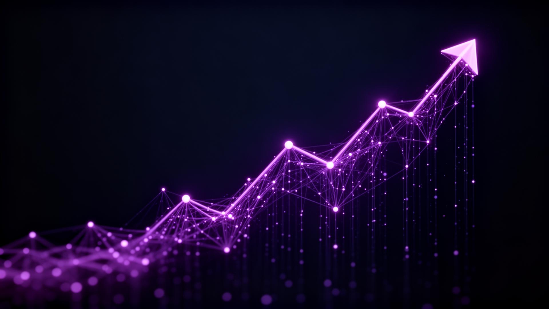 Portfolio growth visualization